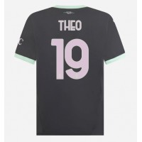 Fotbalové Dres AC Milan Theo Hernandez #19 Alternativní 2024-25 Krátký Rukáv